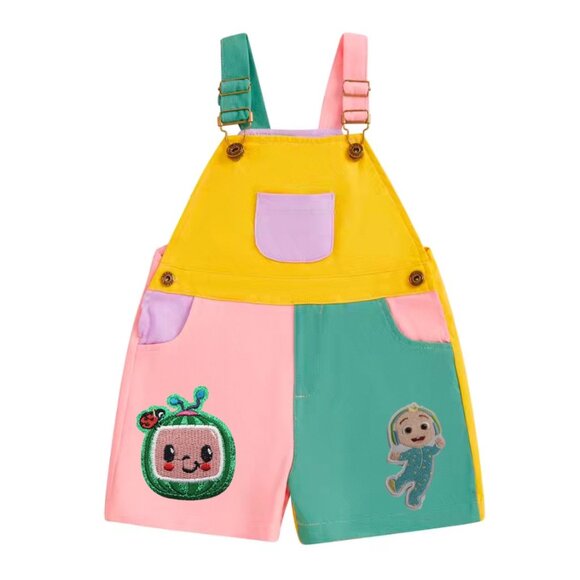 Cocomelon Overalls Jumpsuit Coco Melon Birthday Clothes Bodysuit Coco jj - Picture 2 of 3